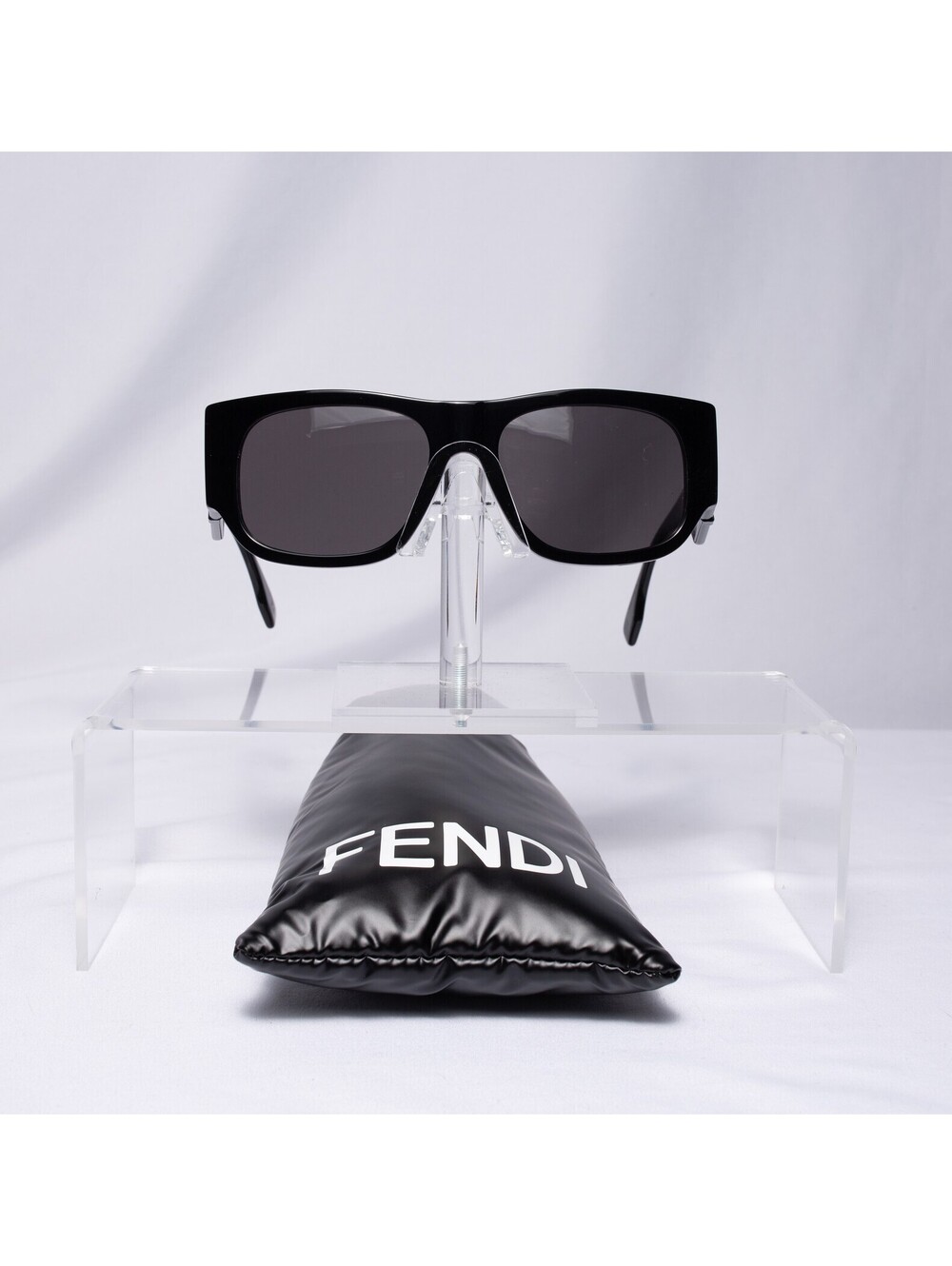 Fendi Black And Matte Black Unisex Black